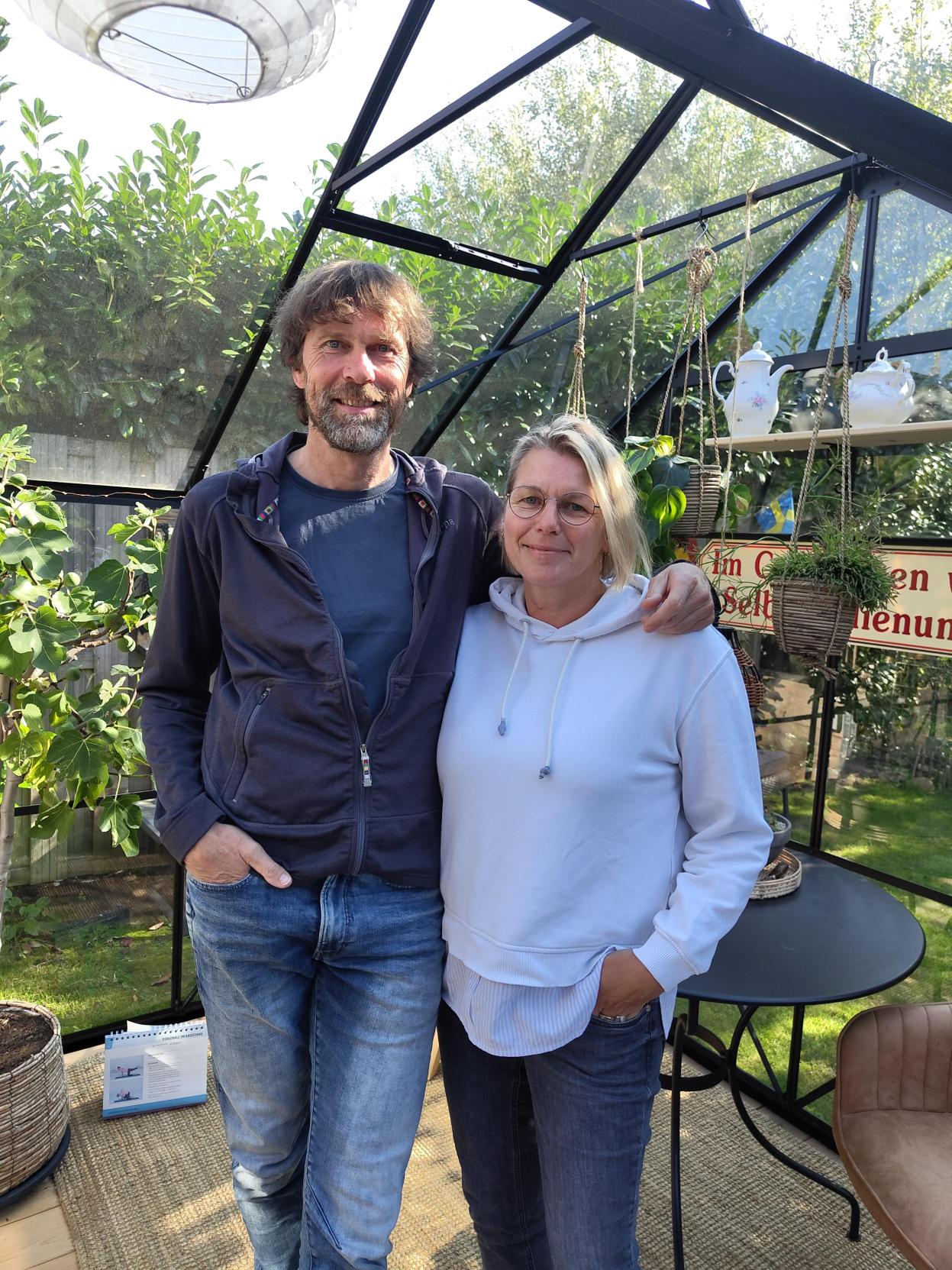 Matthias Bäcker und seine Frau Sabine.