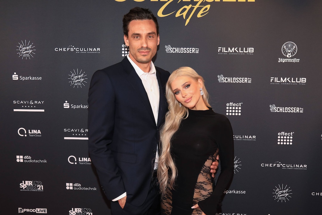 Seit Jahresbeginn offiziell: Schlagersängerin Marie Reim und Raphael Wolf auf dem roten Teppich