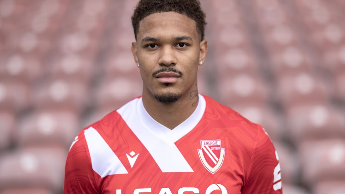Justin Butler ist Stürmer beim FC Energie Cottbus