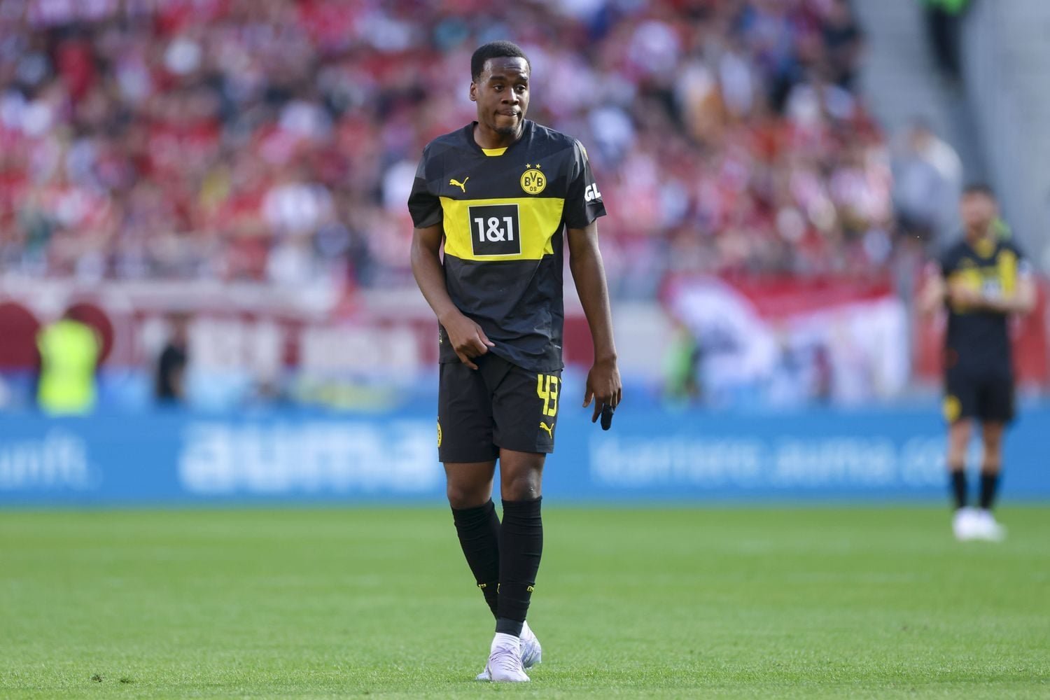 Dortmunds vleugelspeler Jamie Gittens is internationaal zeer gewild