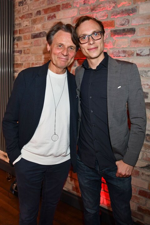 Wolfgang Bahro und sein Sohn David Bahro im Oktober 2024