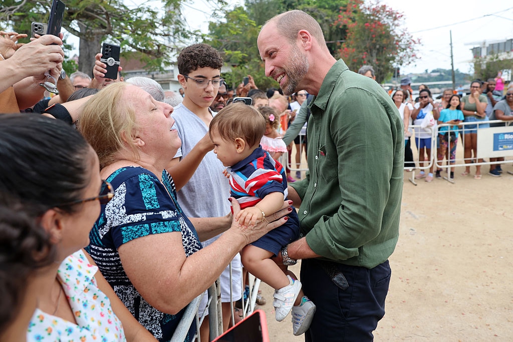 Prinz William in Brasilien am 4. November 2025
