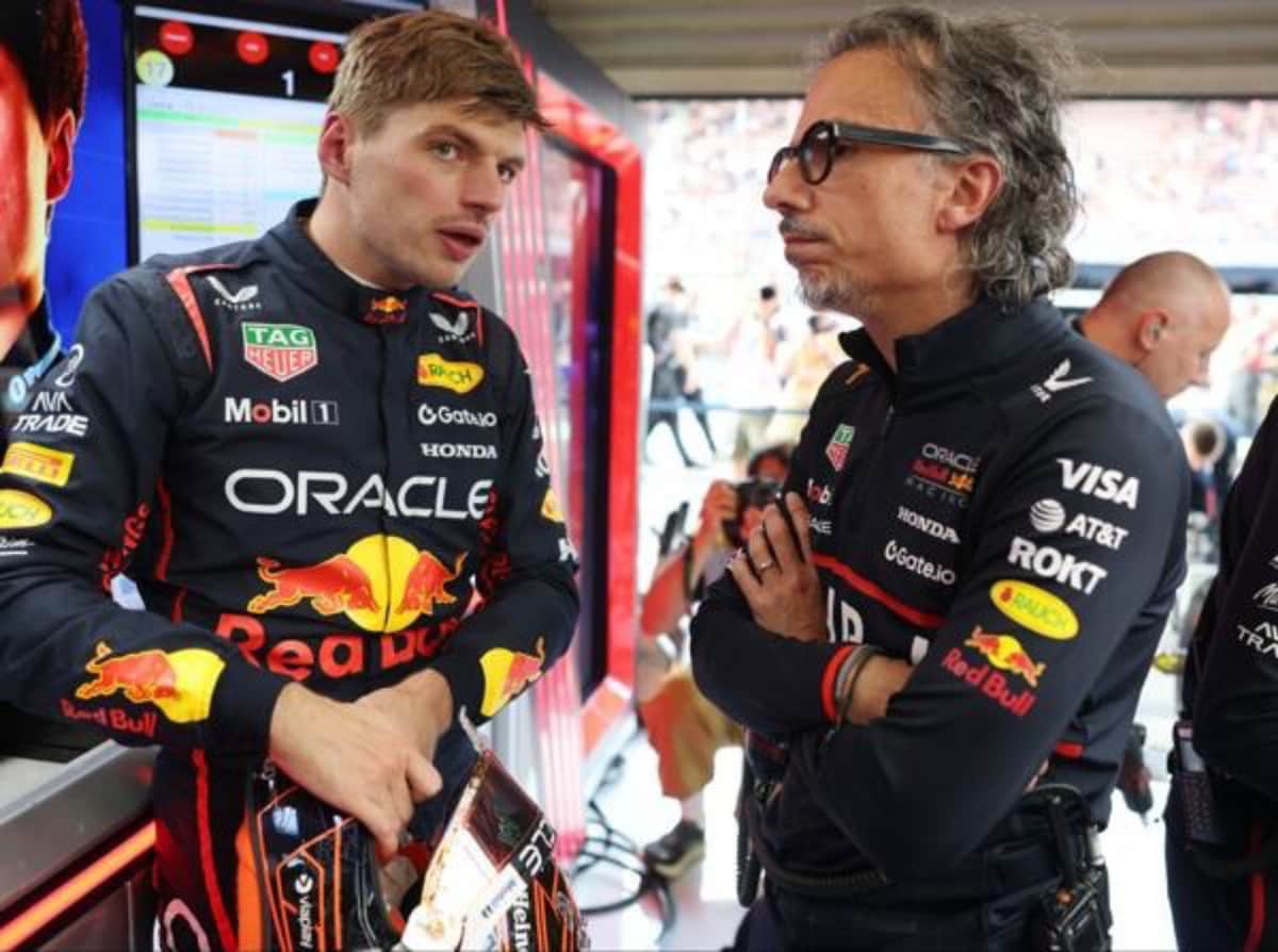 Max Verstappen und Laurent Mekies werden wohl auch 2026 zusammenarbeiten