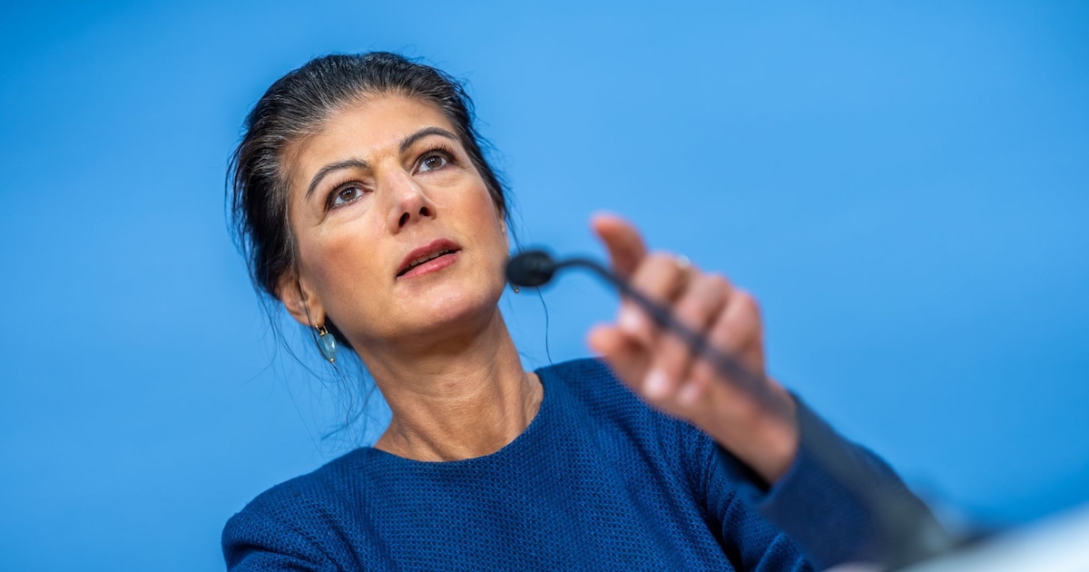Wagenknecht zieht sich als BSW-Chefin zurück und verkündet Nachfolger