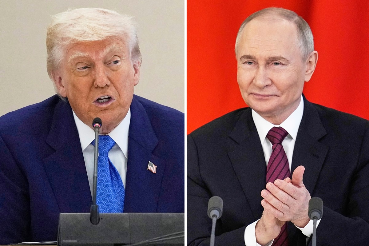 US-Präsident Donald Trump und Russlands Präsident Wladimir Putin.