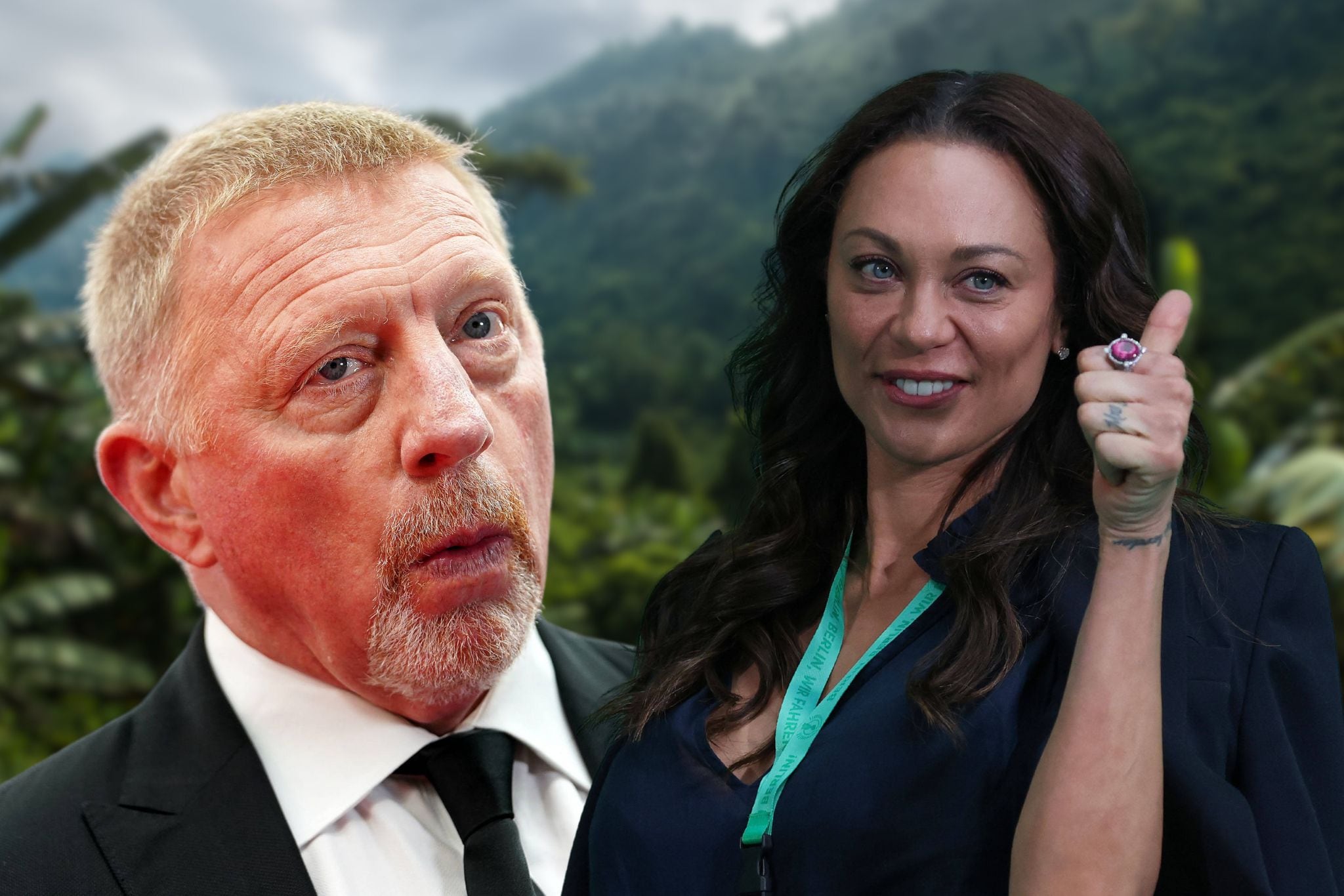 Dschungelcamp-Star Lilly Becker überrascht mit versöhnlichen Worten über Ex-Mann Boris Becker.