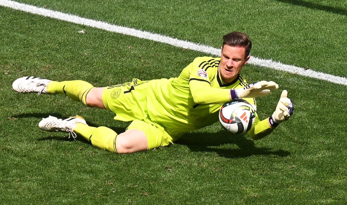 Marc-André ter Stegen aksiyonda.