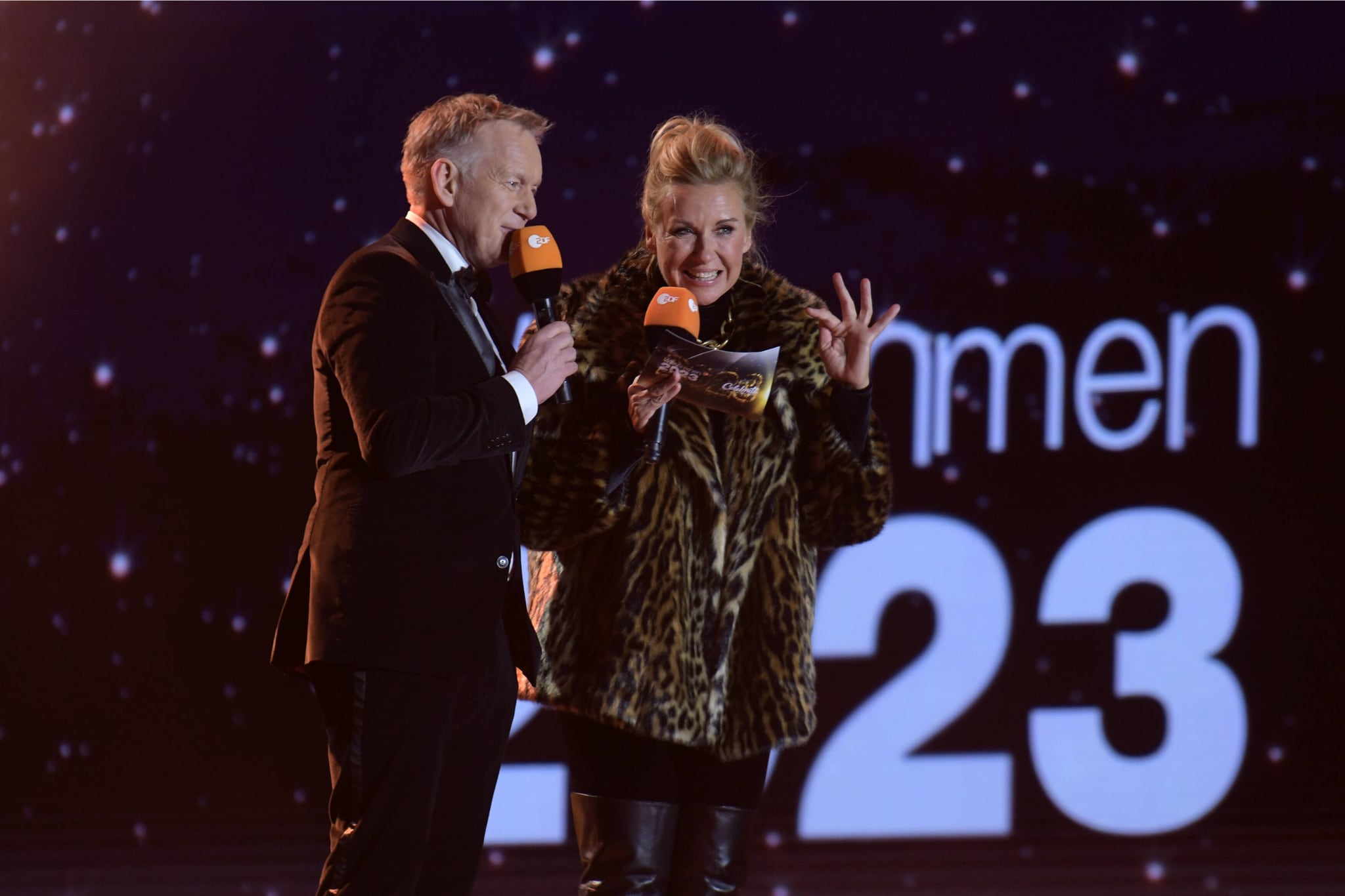 Im vergangenen Jahr kamen 65.000 Menschen zur Silvesterparty mit Andrea Kiewel und Johannes B. Kerner.