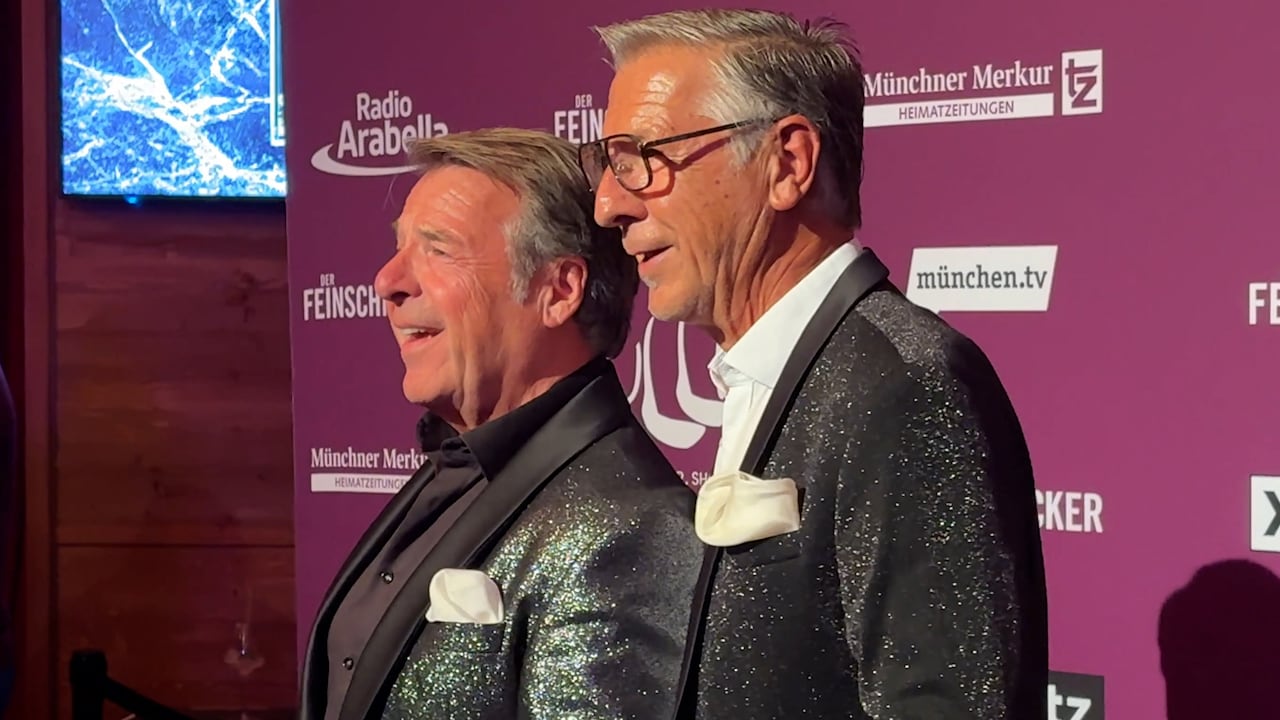 Patrick Lindner und Ehemann Peter Schäfer bei der Opening-Night der HULLIS-Erlebniswelt.