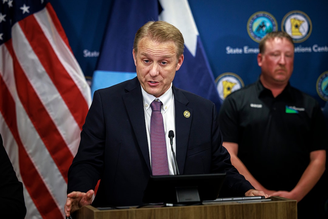 Minnesota Criminal Investigation Department Chief Drew Evans