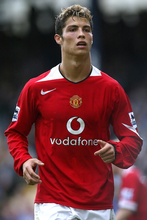 Già nel 2004 Cristiano Ronaldo emozionava sul campo da calcio