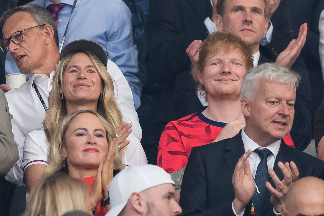 Ed Sheeran mit seiner Frau Cherry
