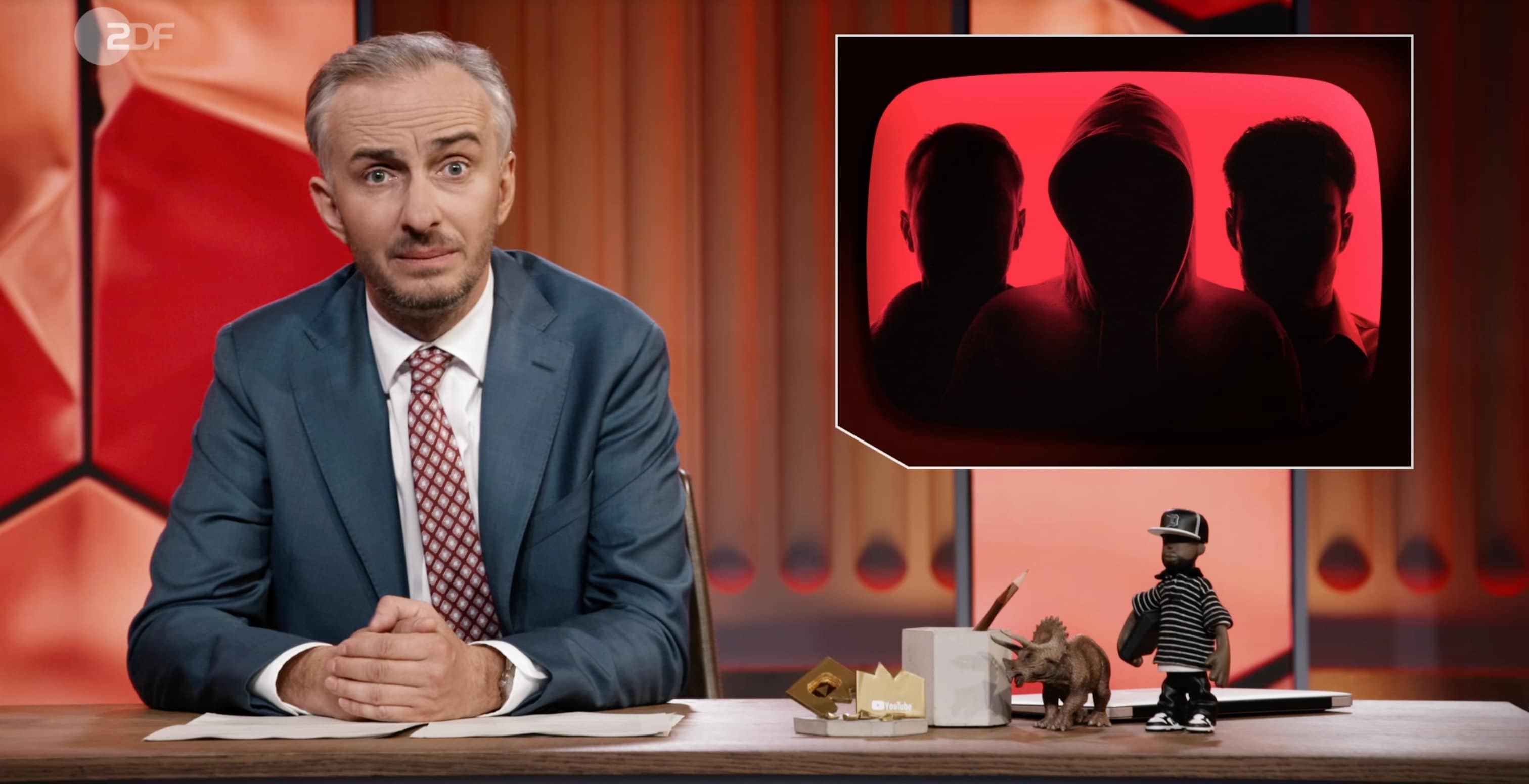 Jan Böhmermann in seinem "Neo Magazin Royal" im ZDF