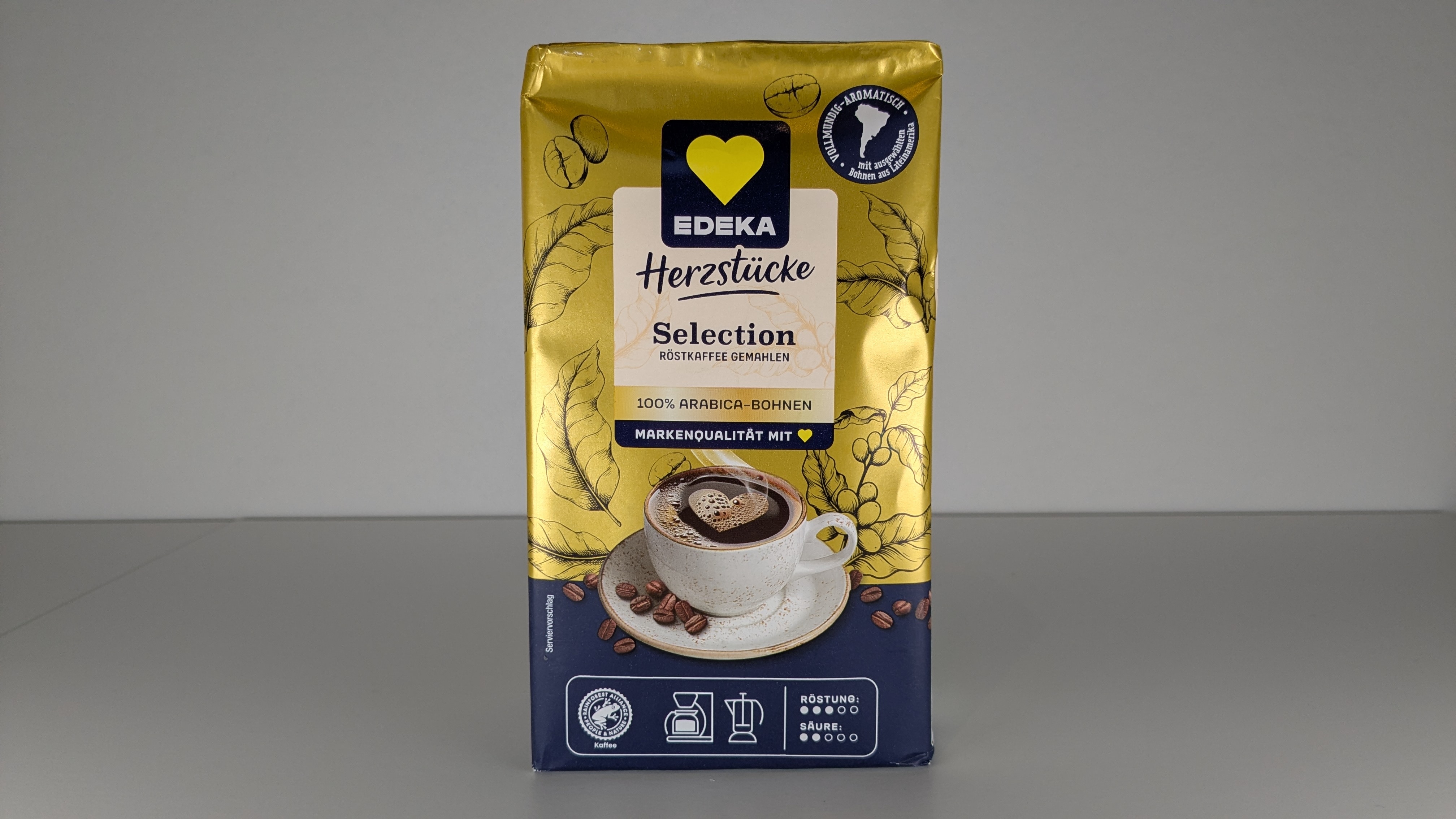 Edeka Herzstücke Selection 500 Gramm von vorne.