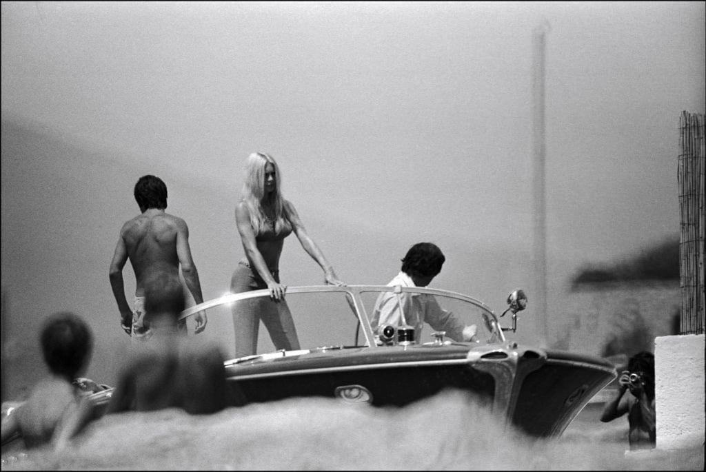 Brigitte Bardot und Gunter Sachs in Saint Tropez.
