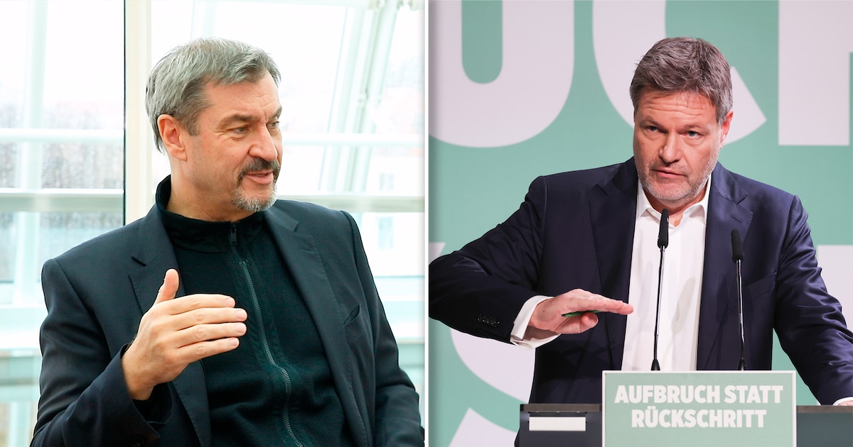 Söder kontert Habeck-Angriff:
