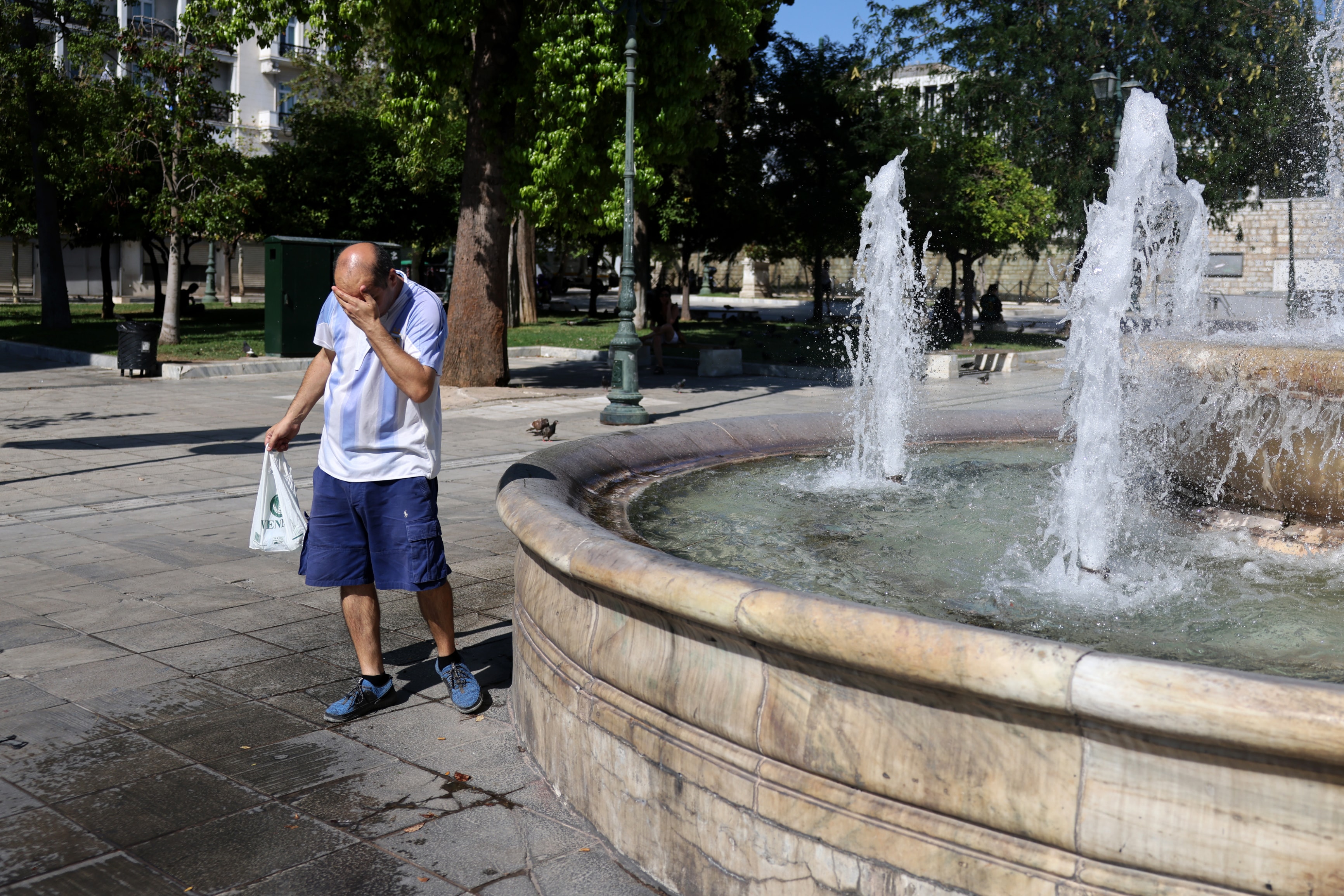 Heatwave in Athens