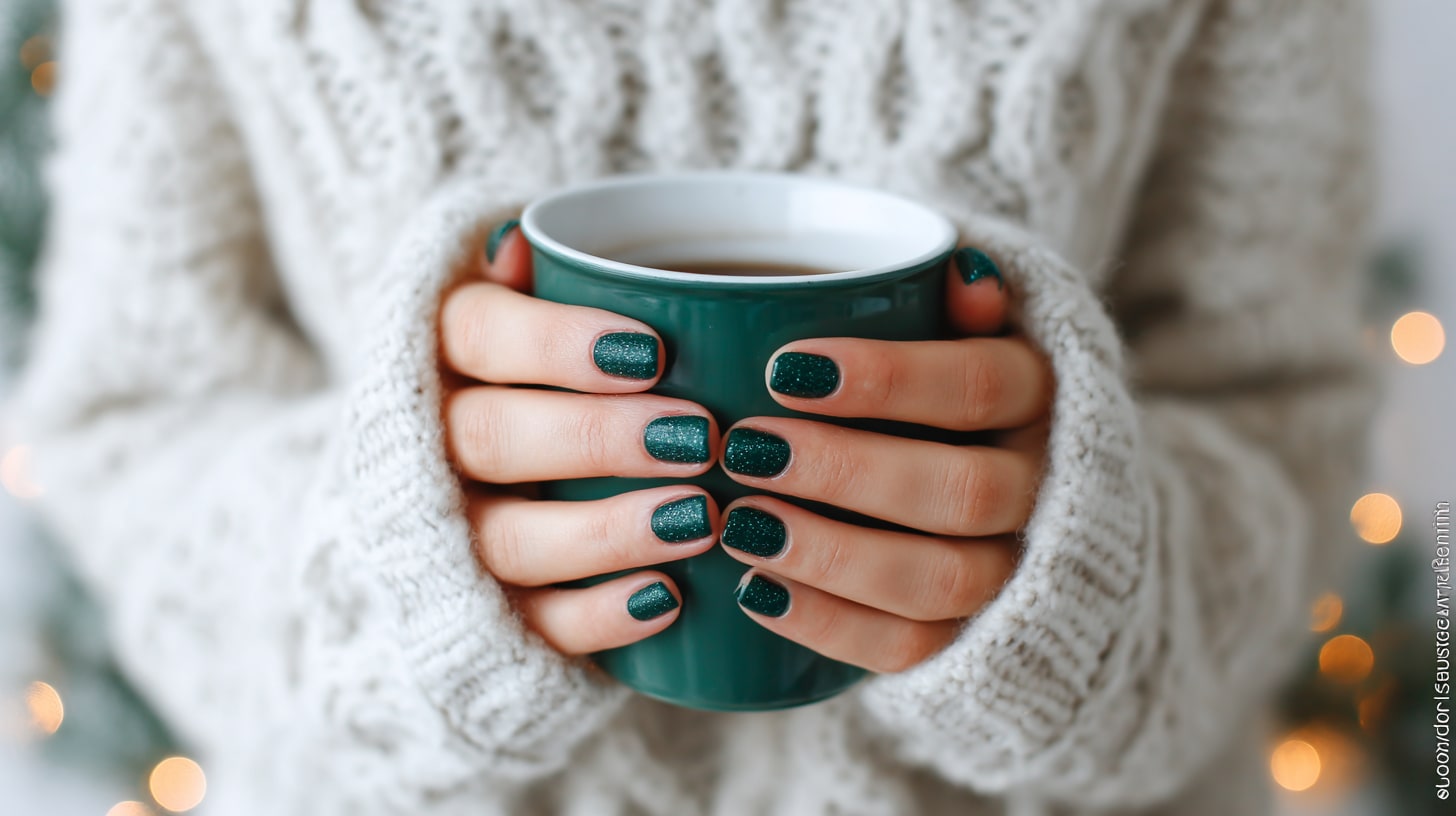 Statt Rot! Das ist die schönste Nagellack-Farbe für unsere Weihnachtsmaniküre
