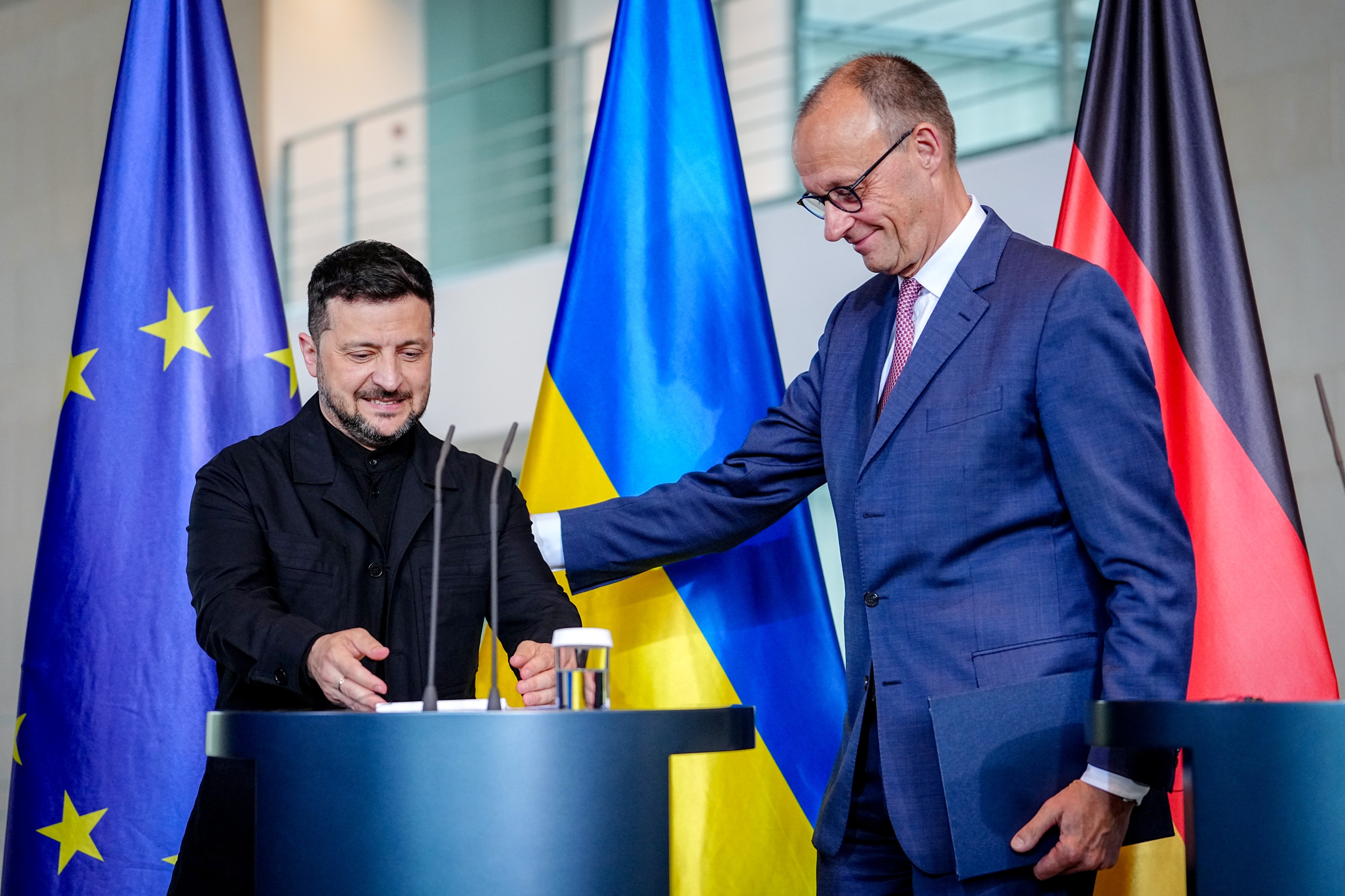 Merz und Selenskyj