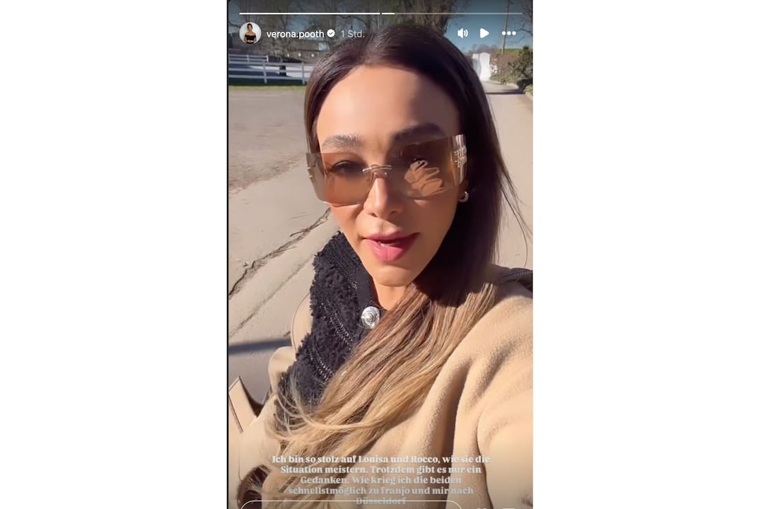 Verona Pooth sorgt sich um Rocco.