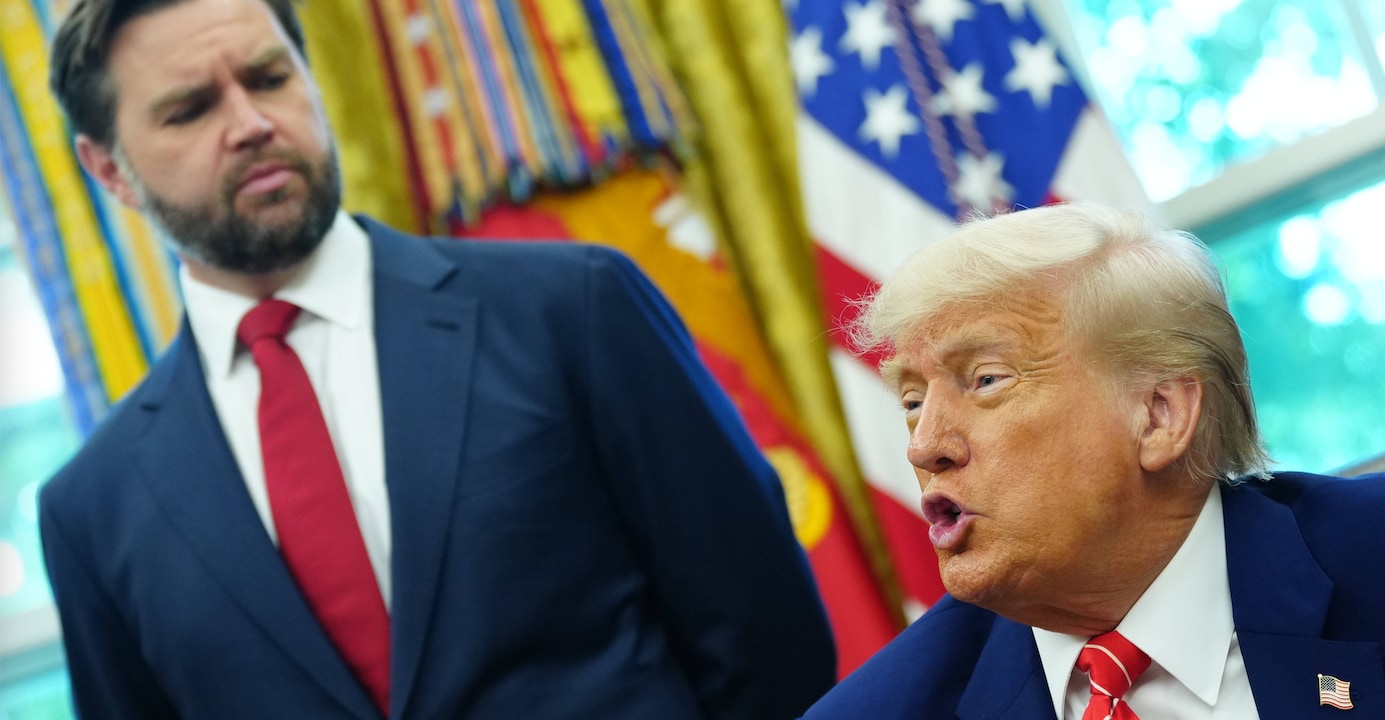 J.D. Vance and Donald Trump