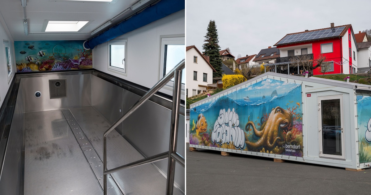 Viele Kinder können nicht schwimmen: Markt in Bayern steuert mit Container dagegen
