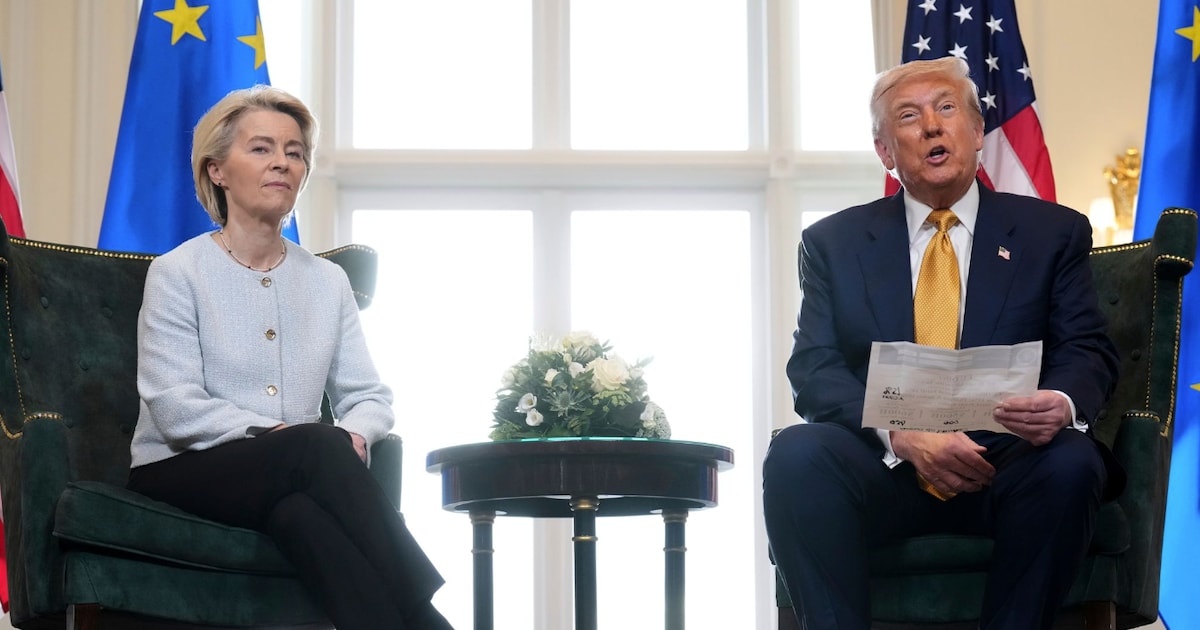 Zoll-Deal mit der EU: Wehe, Trump rechnet nach
