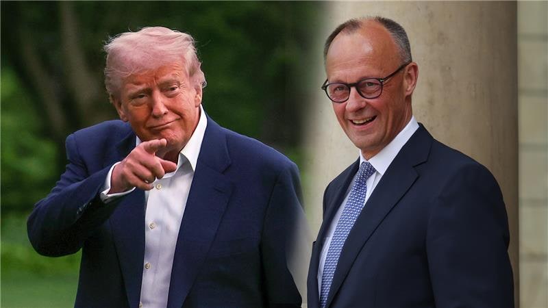 Trump und Merz haben einiges gemeinsam. So kommen beide aus der Wirtschaft und haben im normalen Leben auch einmal Geld verdient