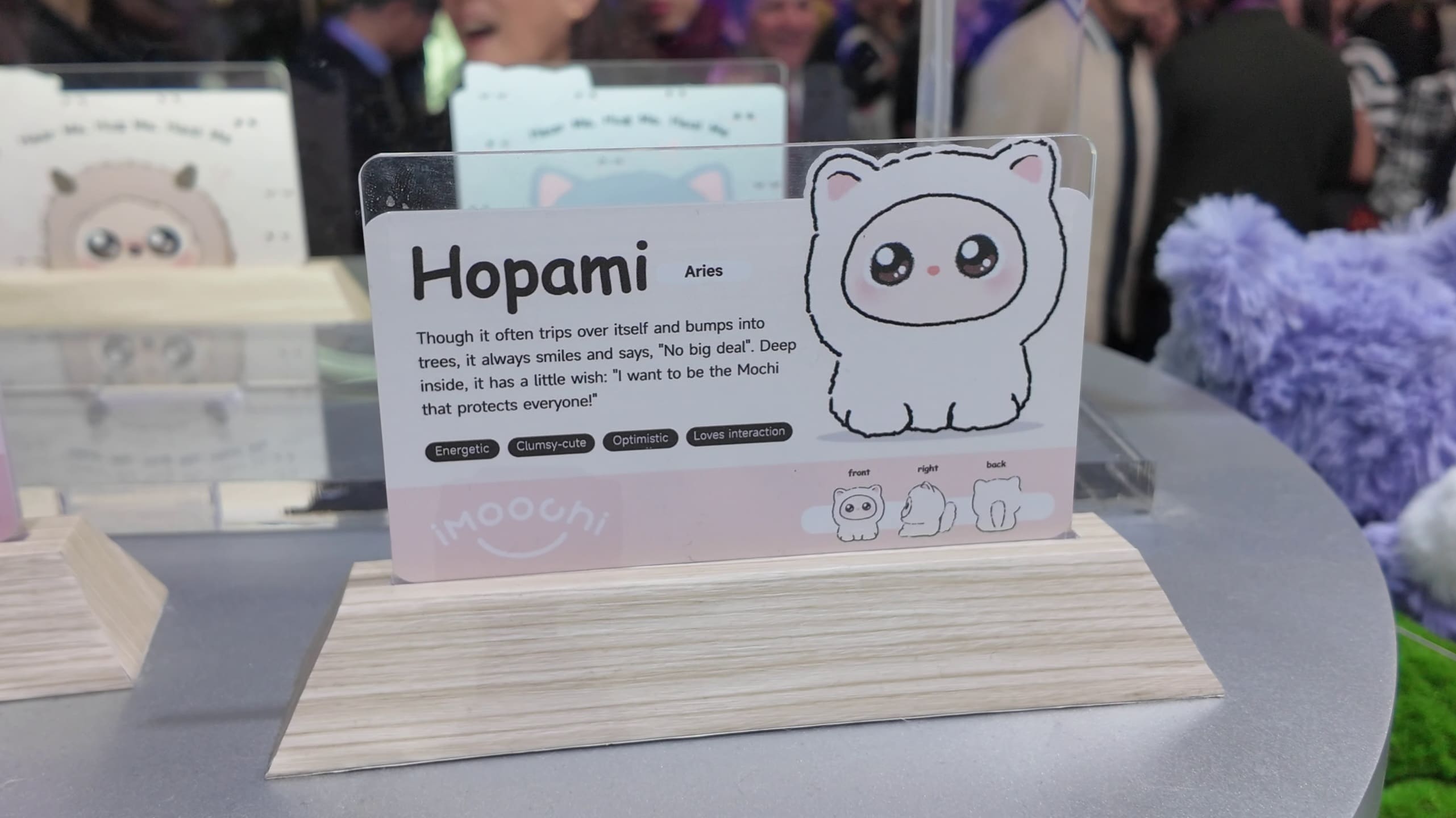 The iMoochis at the MWC in Barcelona