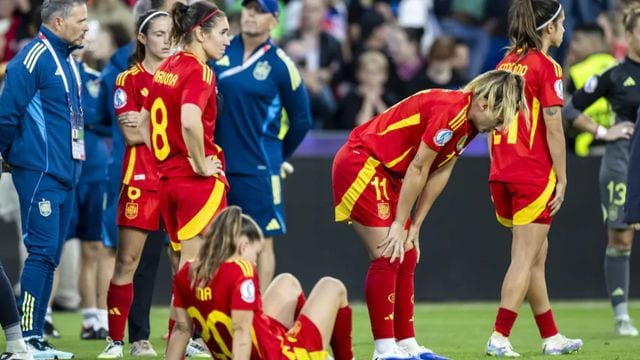 Las españolas se muestran malas perdedoras tras perder la final de la Eurocopa