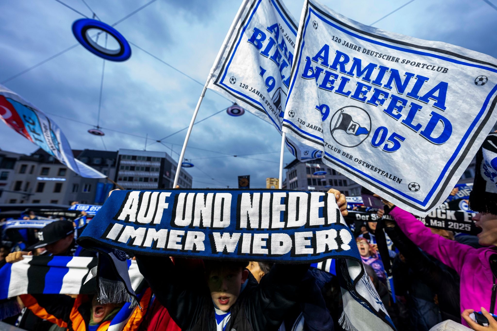Arminia Bielefeld viert haar comeback in de 2. Bundesliga