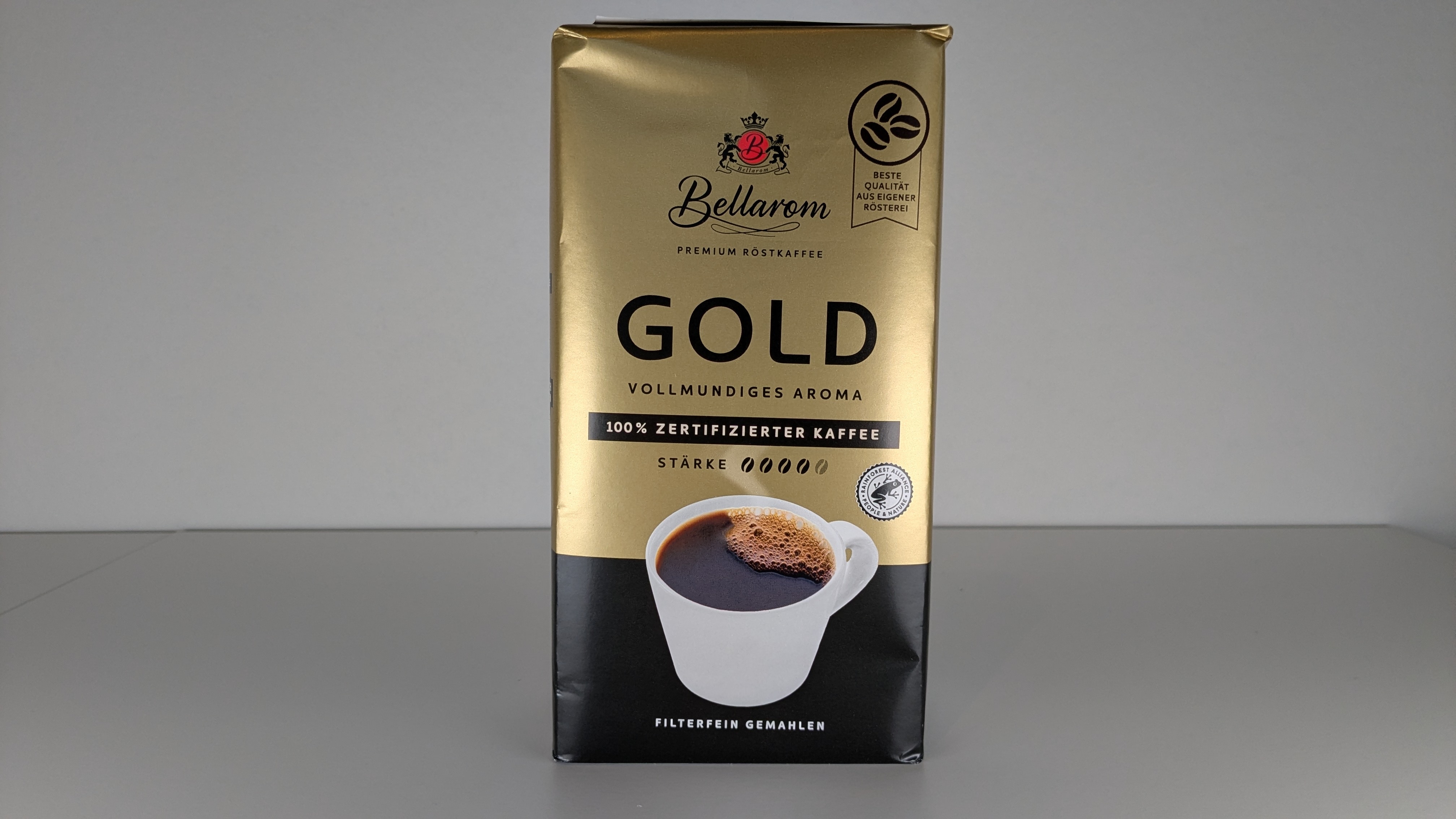 Bellarom Gold (Lidl) 500 Gramm von vorne.