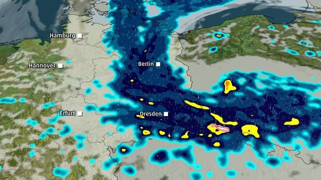 Regen am Wochenende