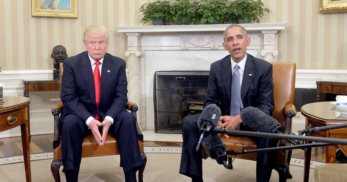 Trump shares disturbing fake video of Obama's arrest - | the timing is ...