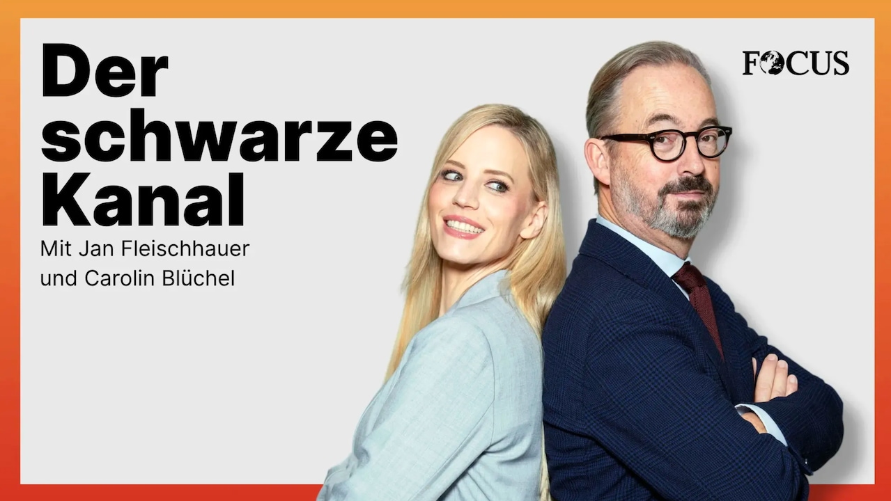 Carolin Blüchel and Jan Fleischhauer in the podcast “The Black Channel”
