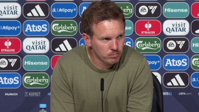 Nagelsmann counters reporter’s question pompously – the reporter reacts meekly