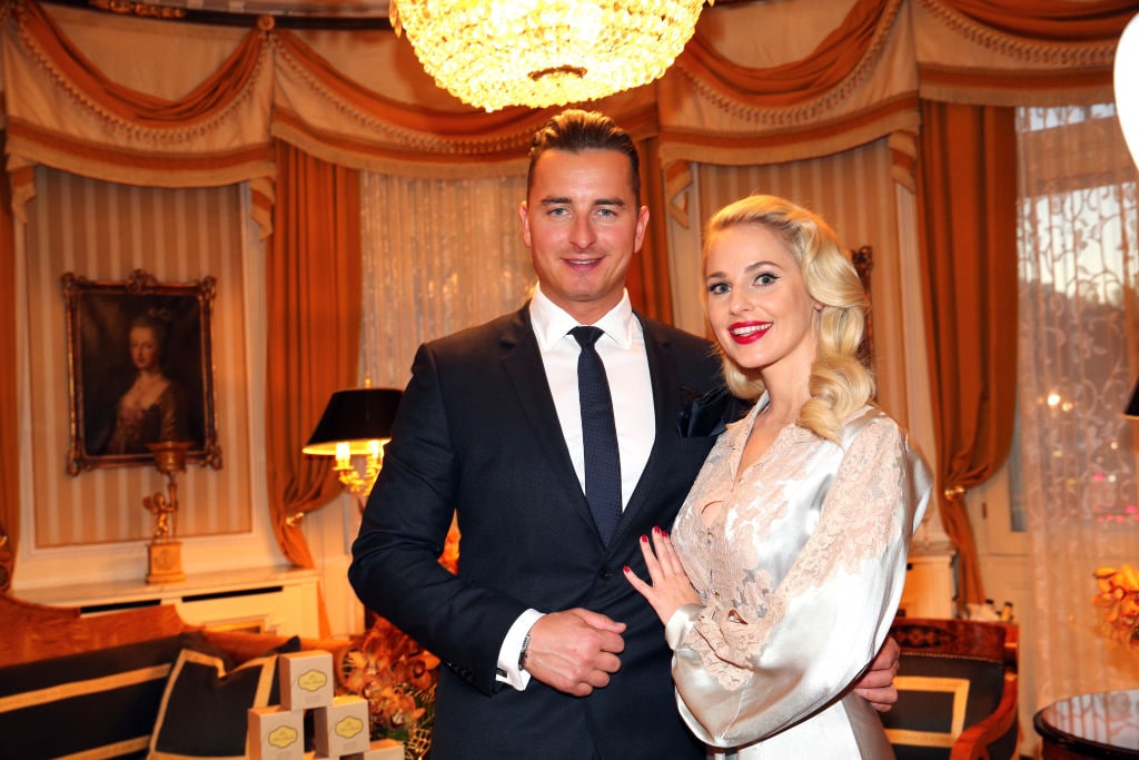 Andreas Gabalier und Silvia Schneider im Oktober 2018