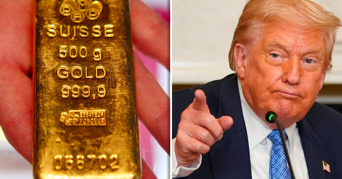 Der Zollhammer von Donald Trump auf Schweizer Gold hat drei schwere Folgen