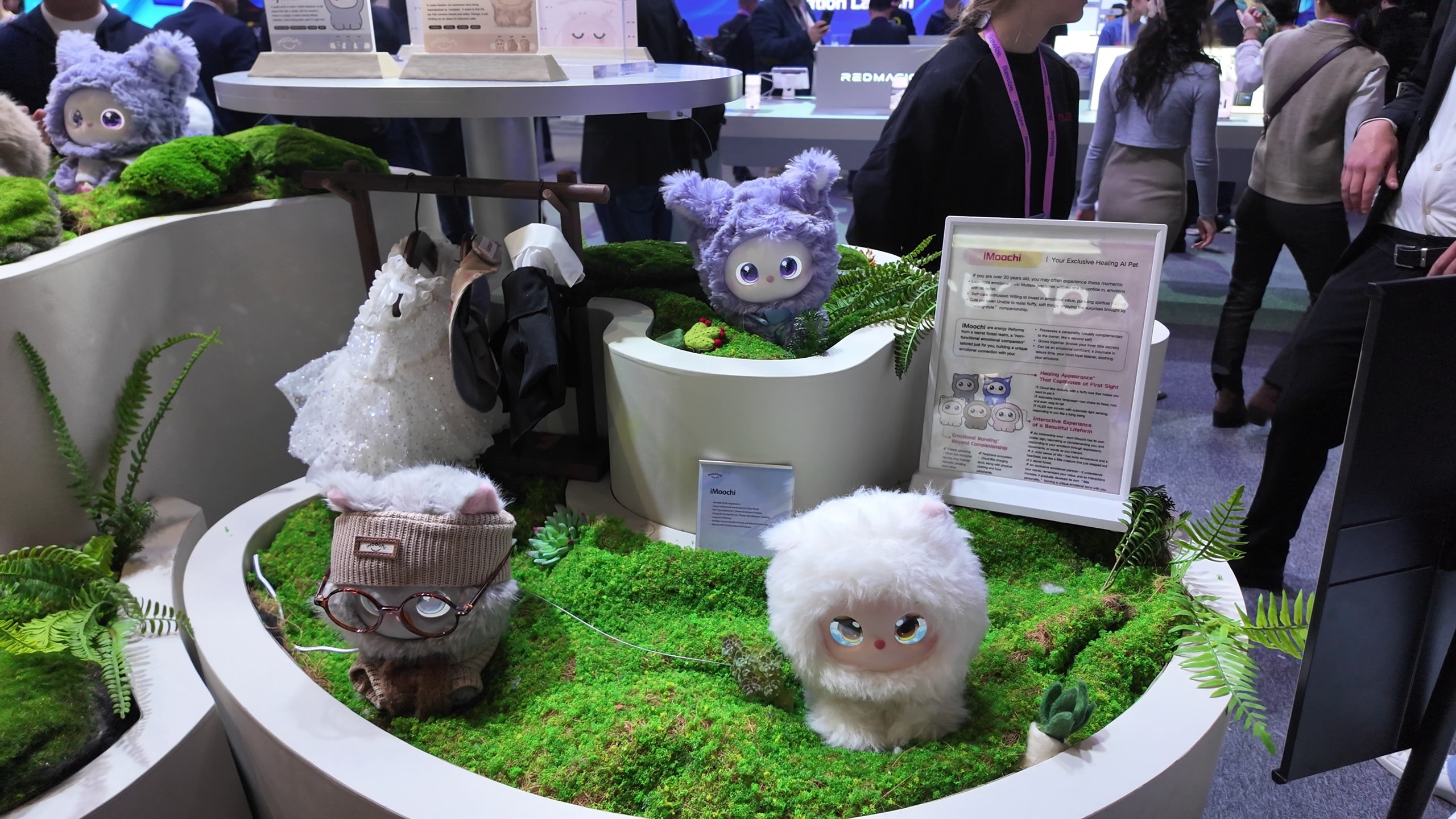 The iMoochis at the MWC in Barcelona