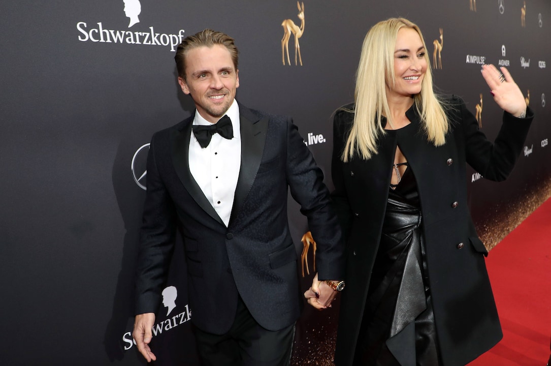 Florian Fischer and Sarah Connor at Bambi 2019