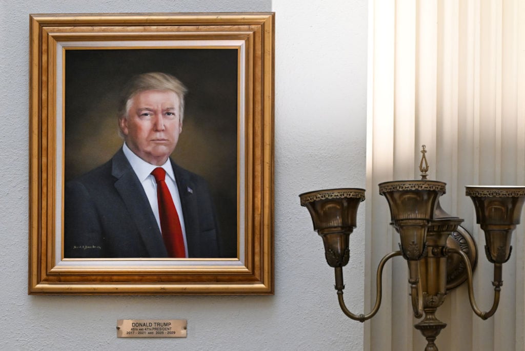 Trump Porträt