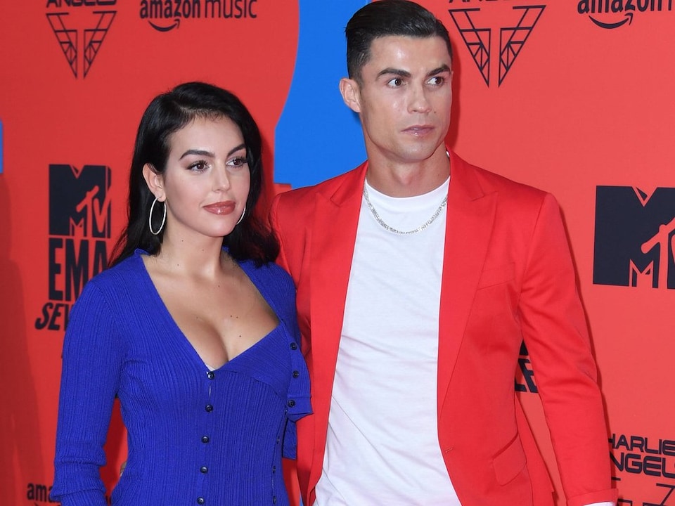 Georgina Rodriguez und Cristiano Ronaldo bei einem gemeinsamen Auftritt.