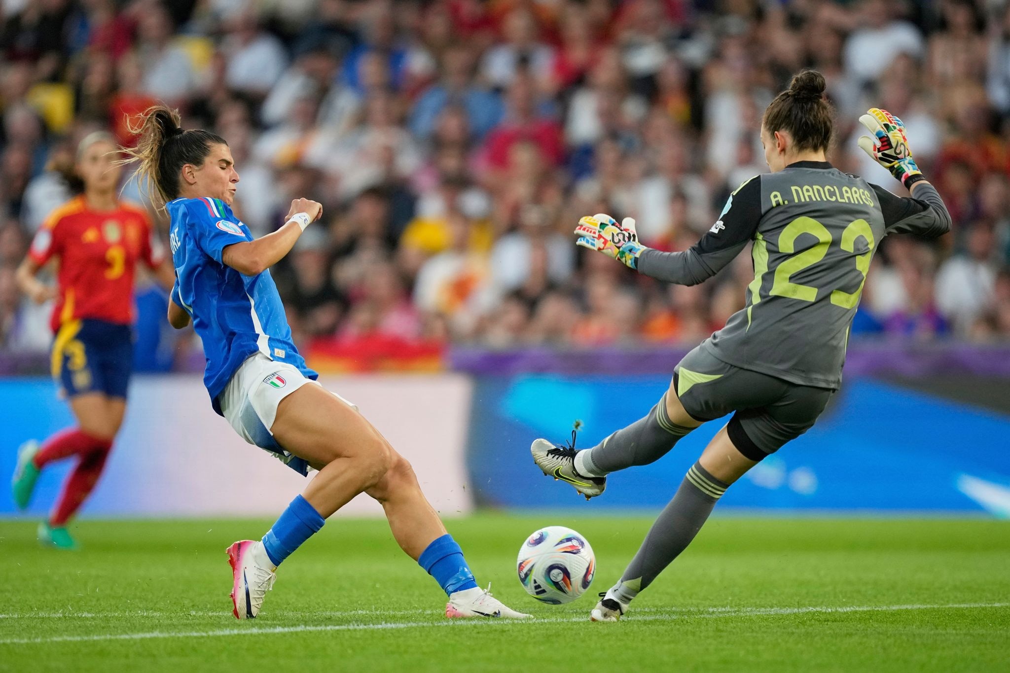 Italia se enfrenta a Noruega en los cuartos de final del Campeonato Europeo Femenino.