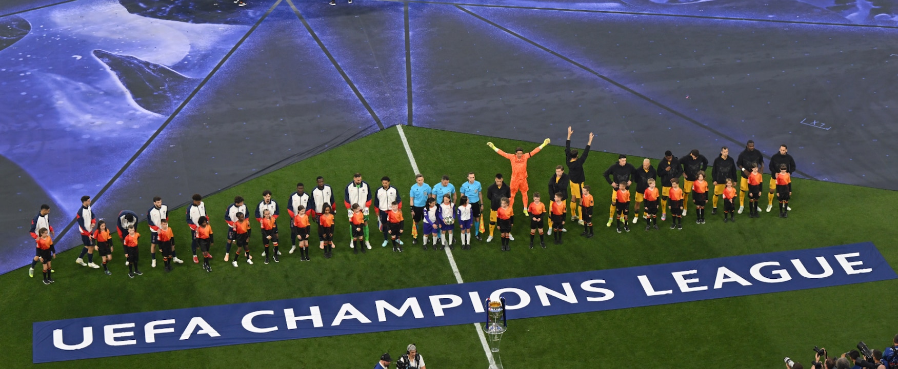 Paris Saint-German gegen Inter Mailand im Finale der Champions League