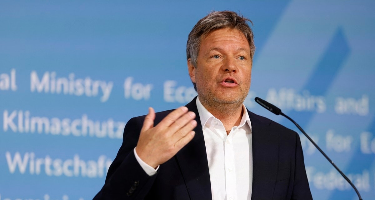 Noch-Wirtschaftsminister Robert Habeck (Grüne).