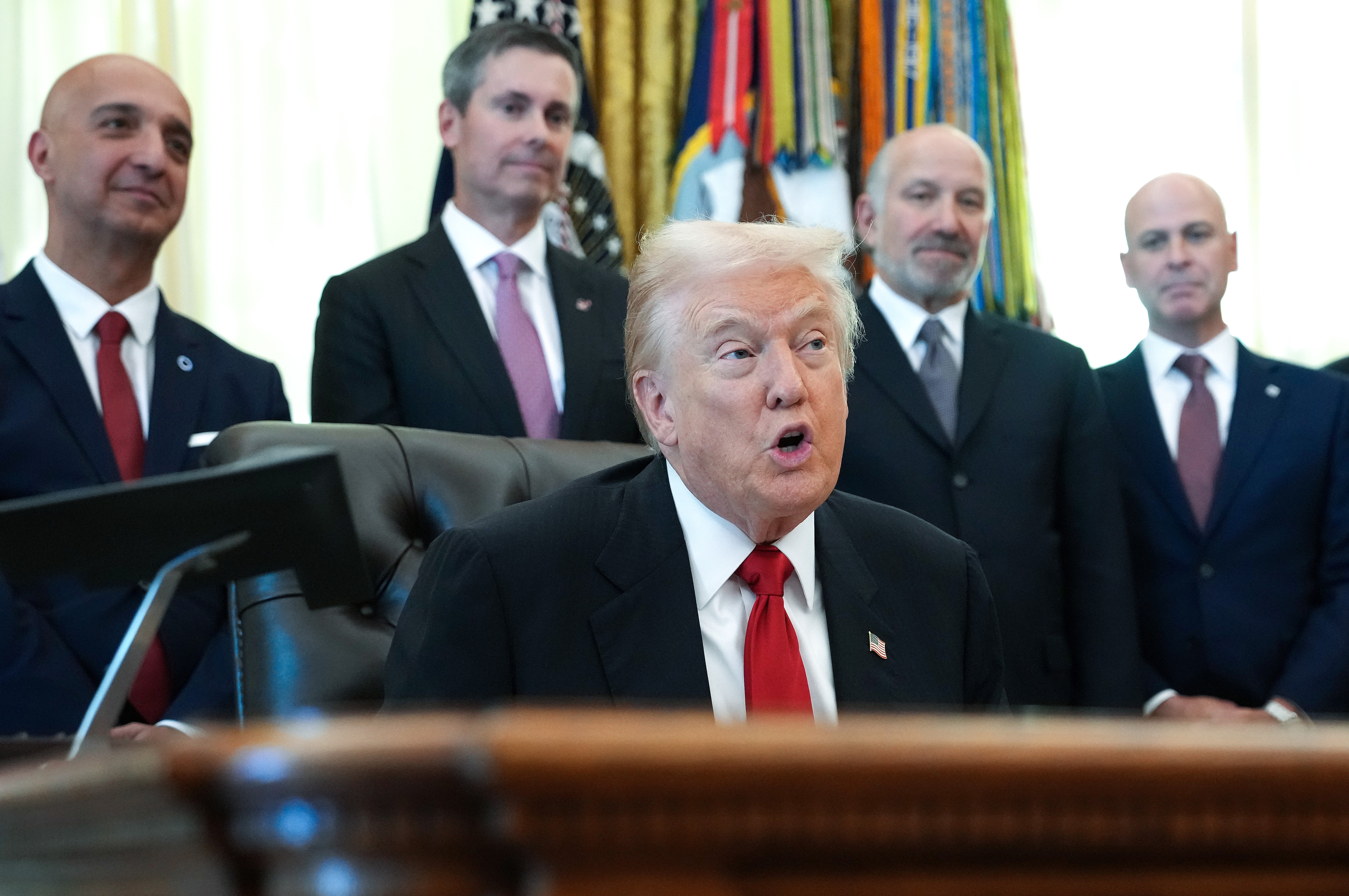 Le président américain Donald Trump