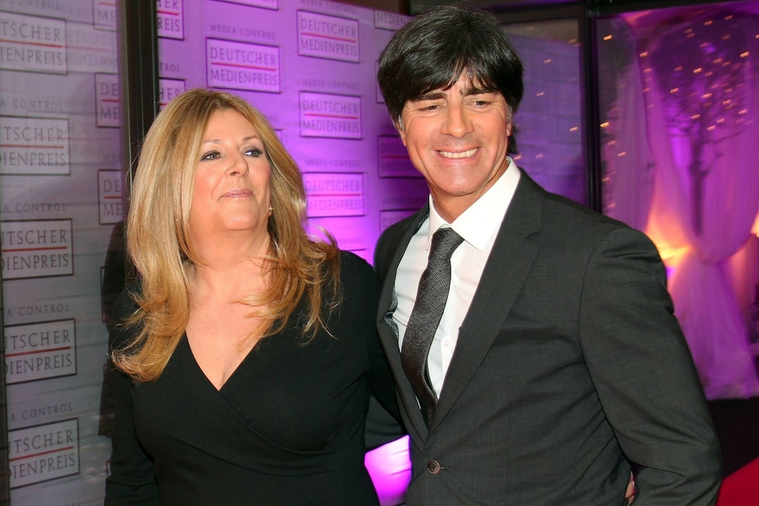 Jogi Loew with his wife Daniela