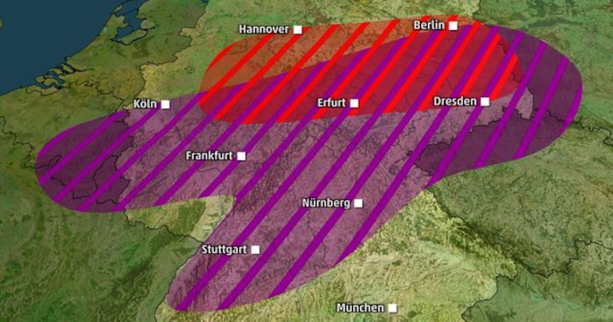 Thunderstorms are coming today with heavy rain, hail, and downdrafts