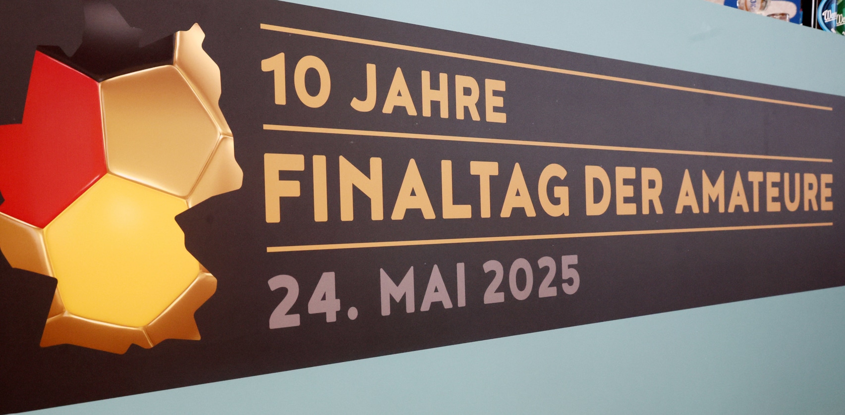 Die Sieger qualifizieren sich für die erste Runde des DFB-Pokals