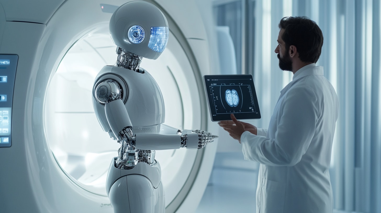 KI-Roboter berät Arzt